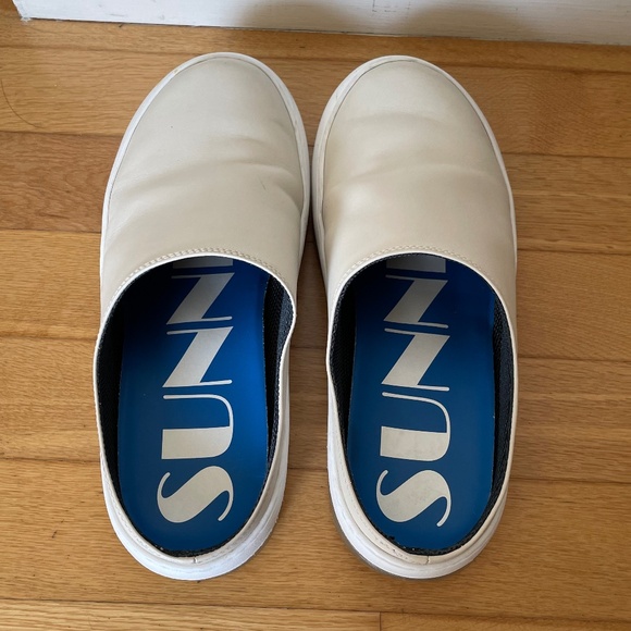 SUNNEI Off-White Dreamy Sabot Sandals - Picture 2 of 7